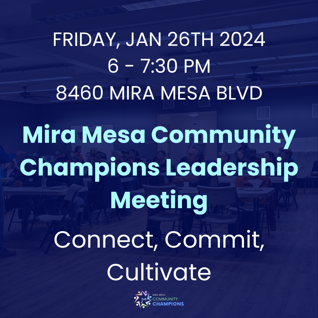 Mira Mesa Community Champions